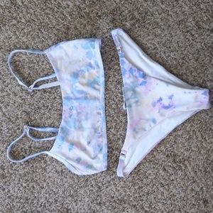 L*space tie dye watercolor bikini medium
